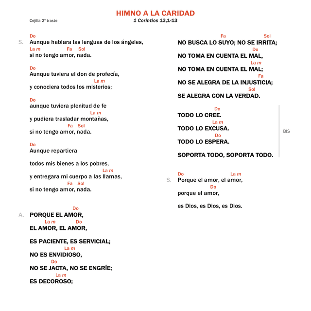 Himno a la caridad