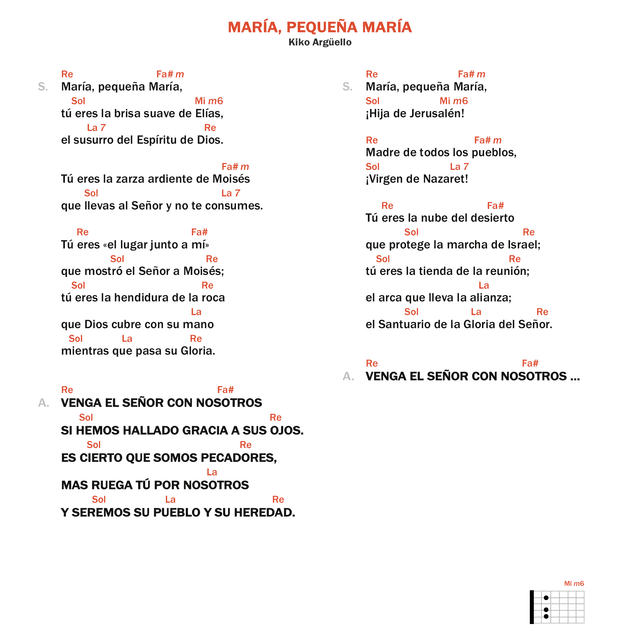 María, pequeña María