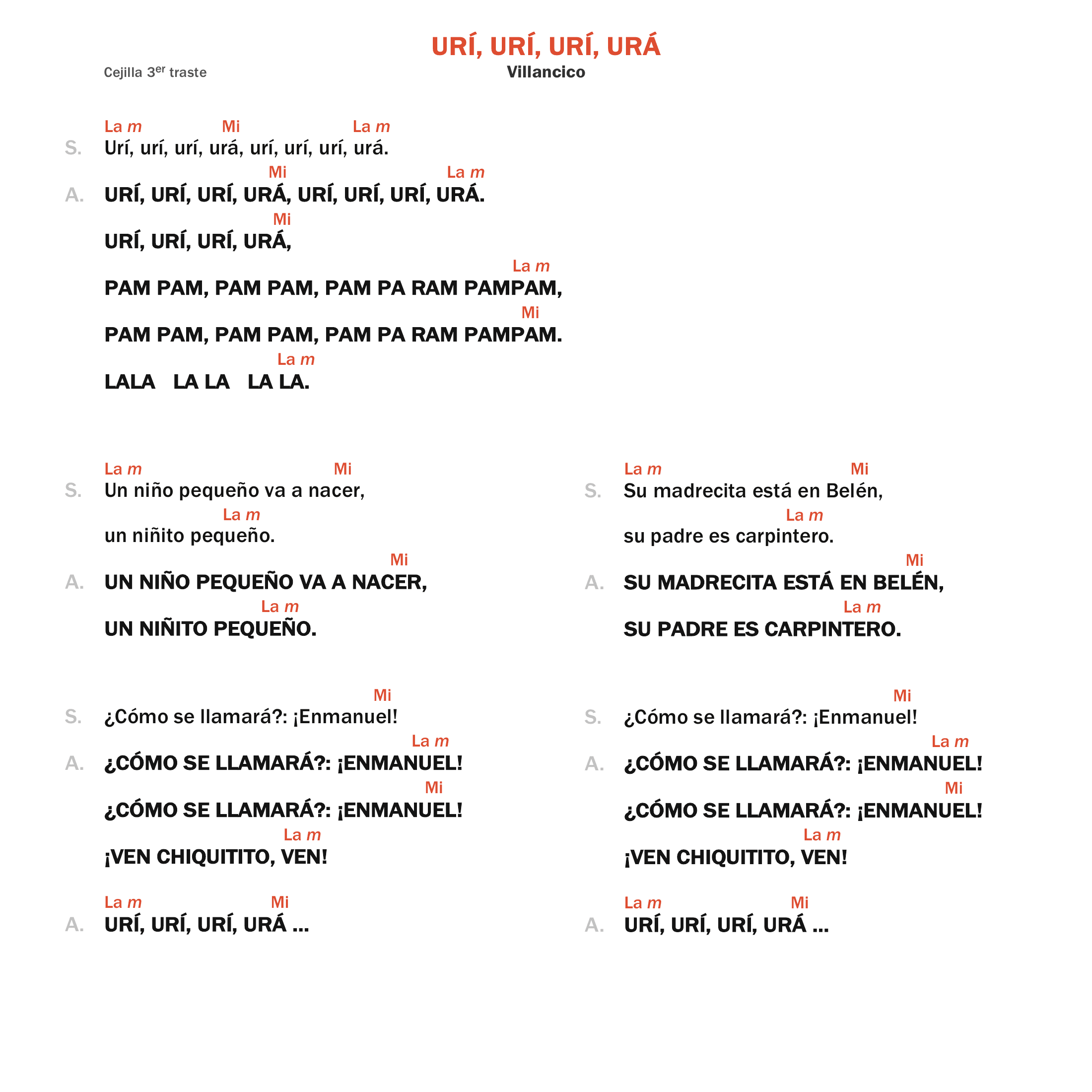 Urí, urí, urí, urá