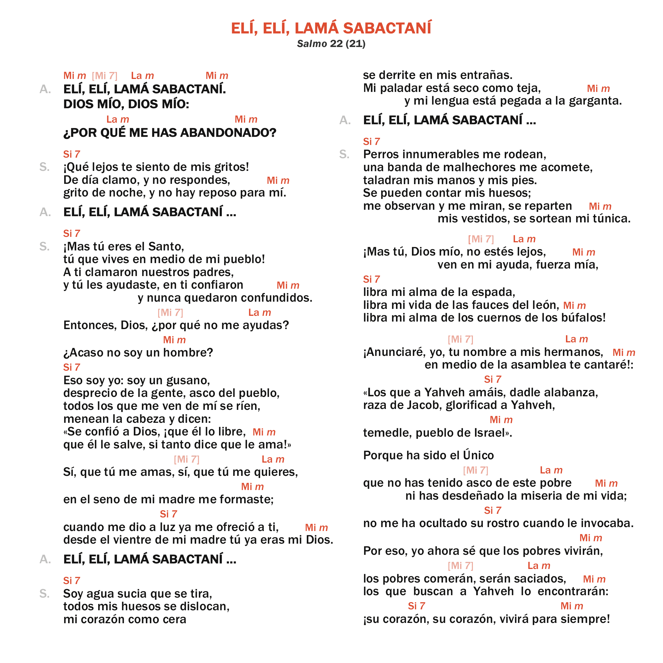 Elí, Elí, lamá sabactaní