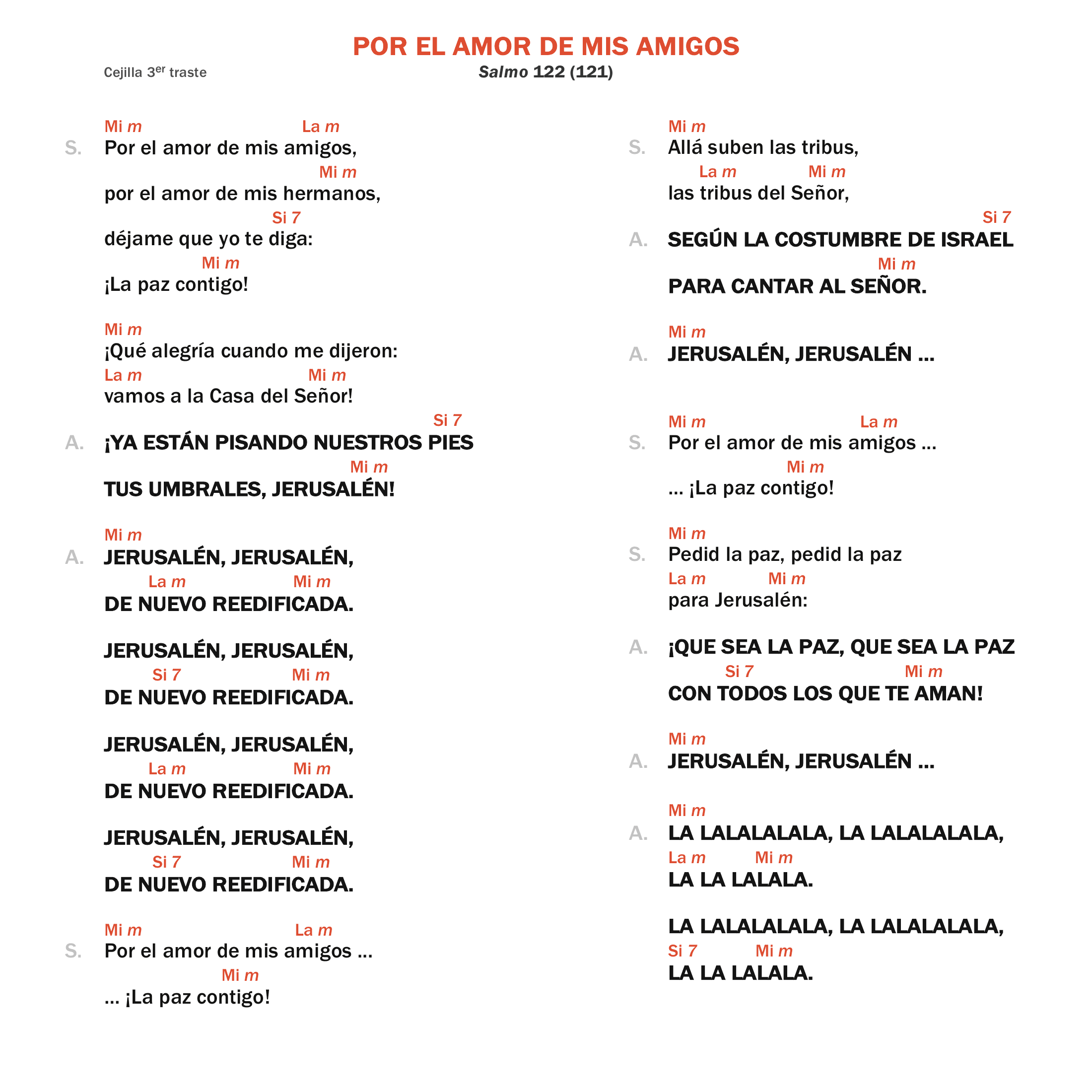 Por el amor de mis amigos